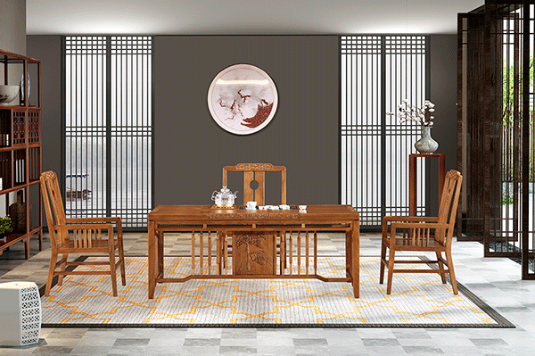 中式實(shí)木茶臺(tái)GL-ZT-1811